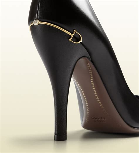 gucci black diamond heels|black Gucci high heels.